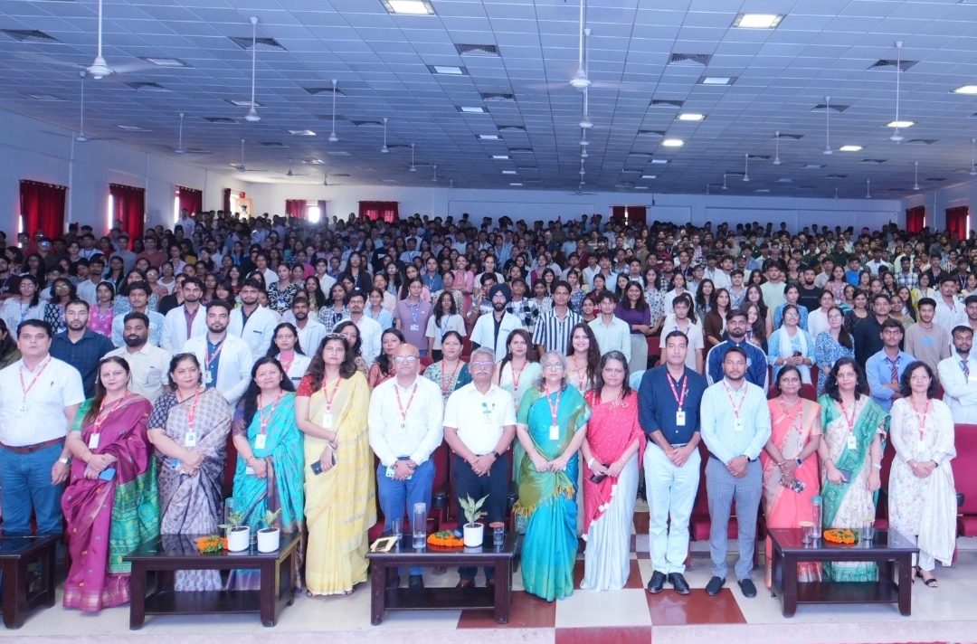 श्री गुरु राम राय विश्वविद्यालय में  हुआ ज्ञानयात्रा का दीक्षारंभ